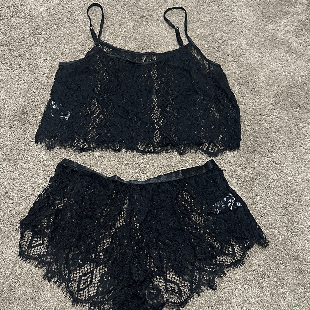 Venus Bralette and Short Sleep Set